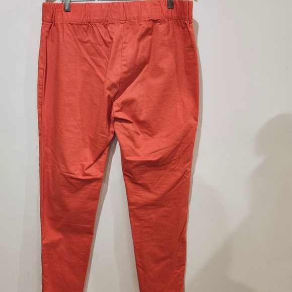 Soft Surroundings Coral Metro Pull On Pants Size L - Picture 4 of 10